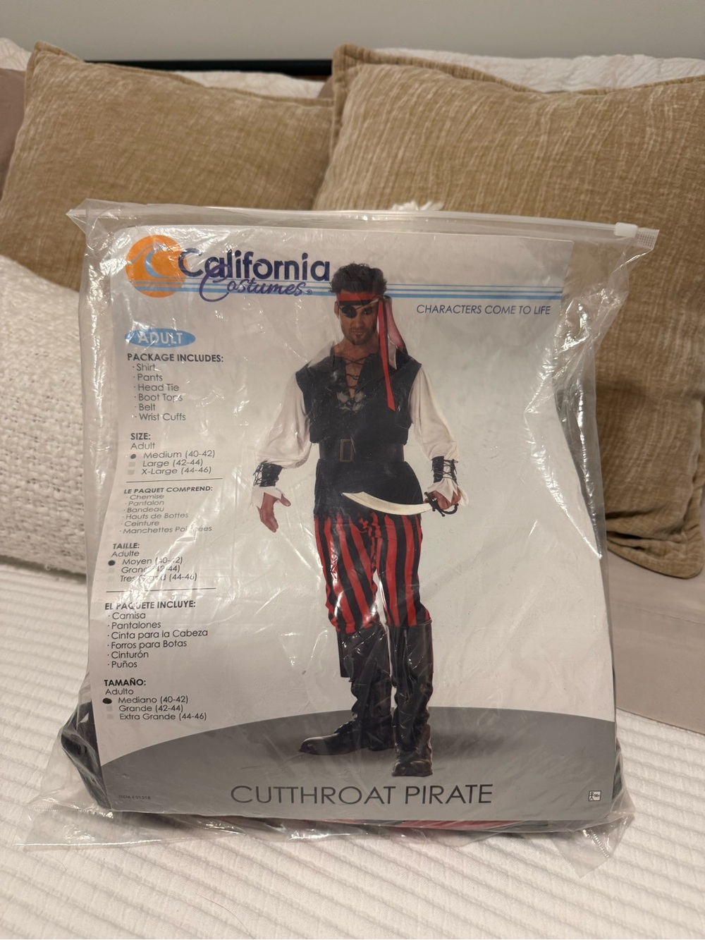 Men’s California Costumes Cutthroat Pirate Costume